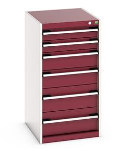 40018059.** Cabinet consists of 2 x 100mm, 2 x 150mm and 2 x 200mm high drawers 100% extension drawer with internal dimensions of 400mm wide x 525mm deep. The drawers...